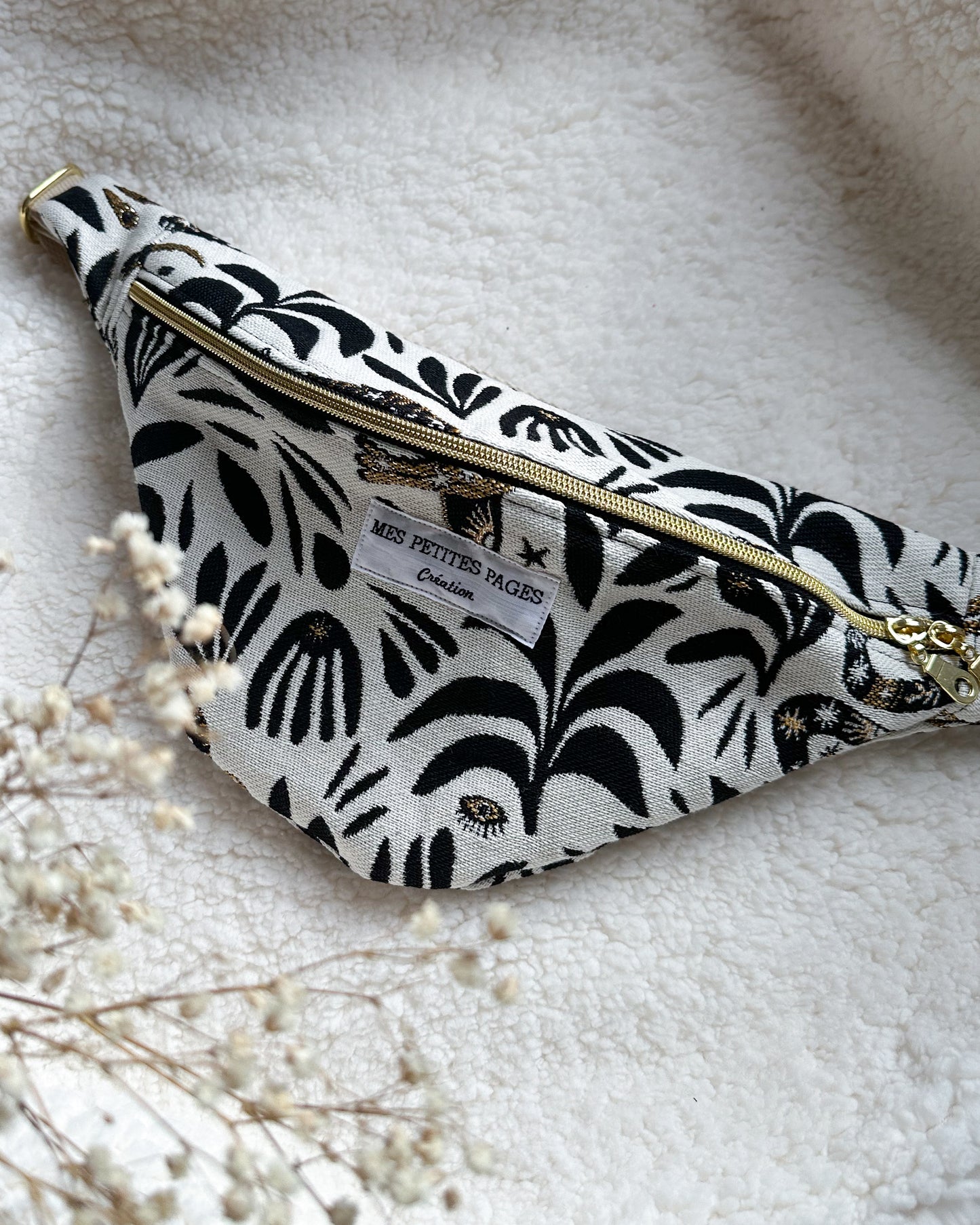 Sac banane TIA en jacquard