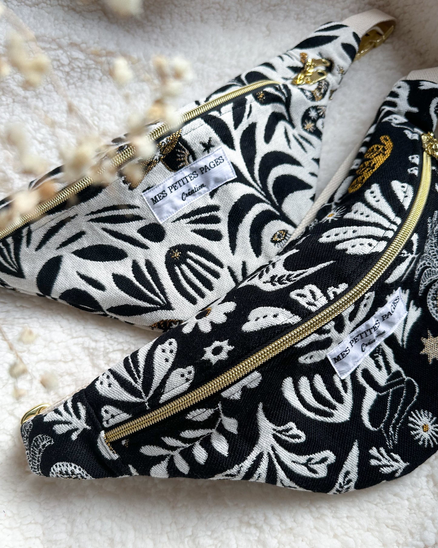 Sac banane TIA en jacquard