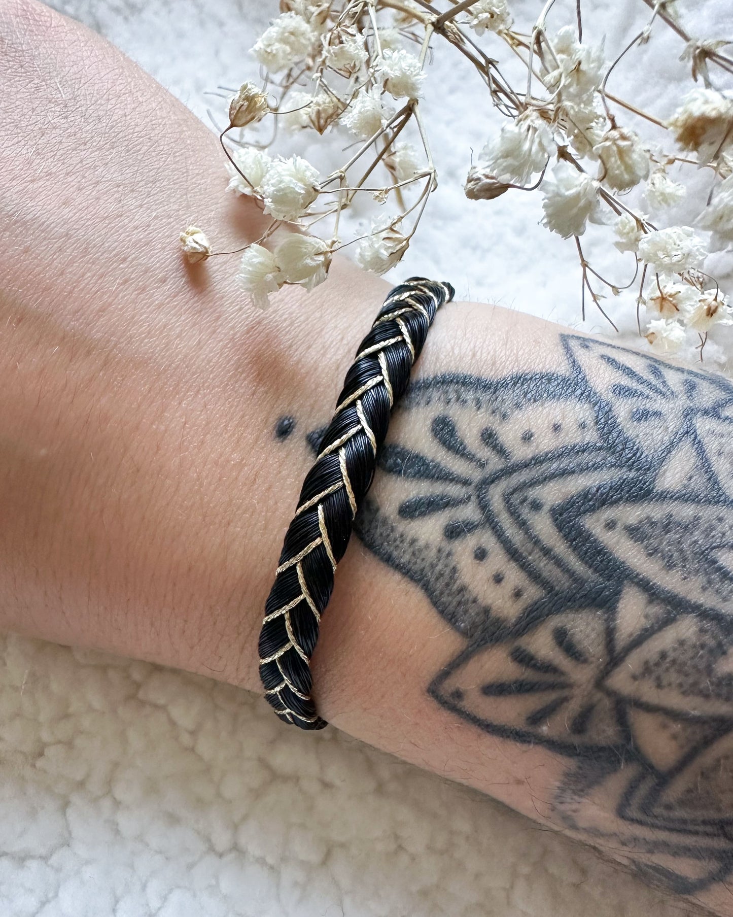 Bracelet en crins - Souvenir de votre animal