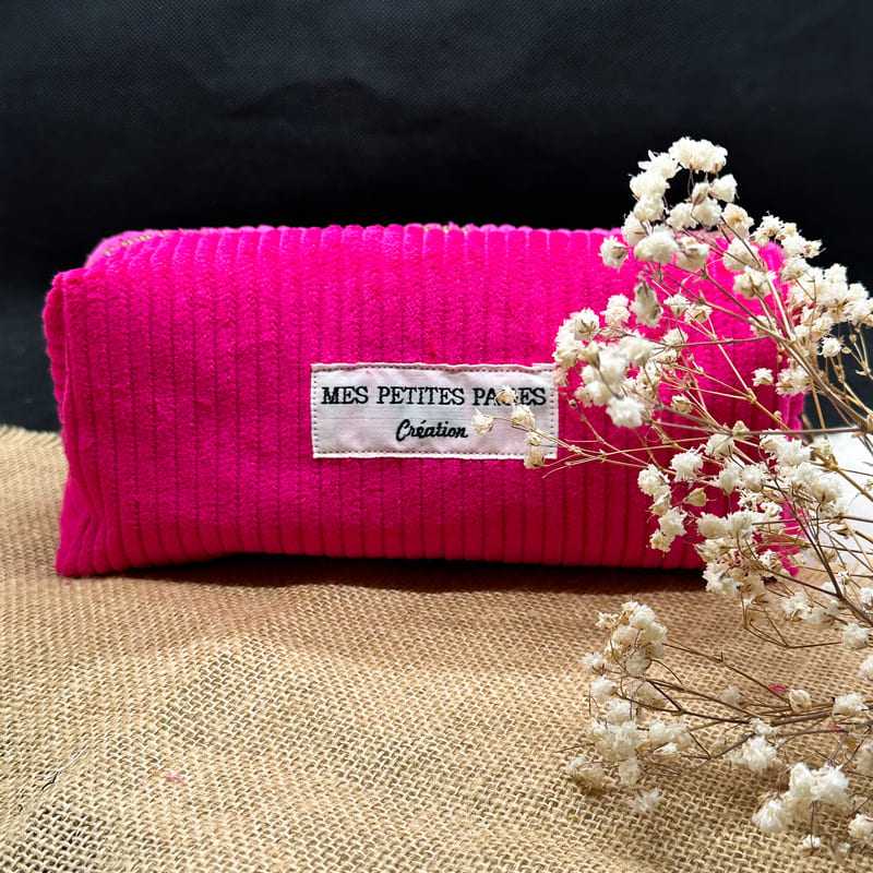 Trousse en velours - Modèle MARYNA
