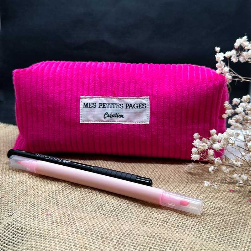 Trousse en velours - Modèle MARYNA