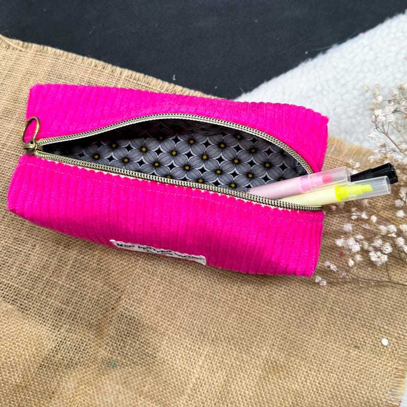 Trousse en velours - Modèle MARYNA