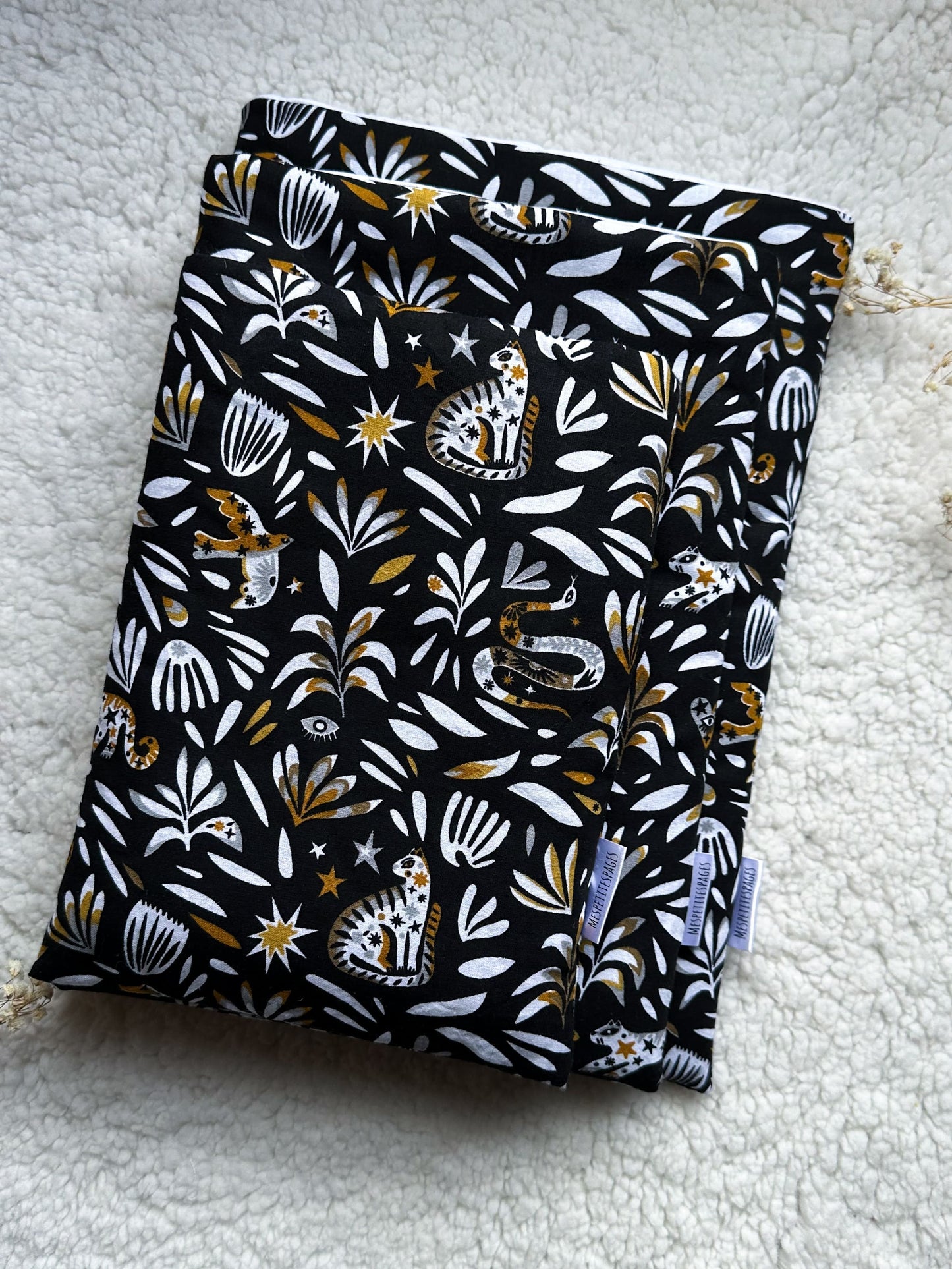 Pochette pour livre motif Mystic